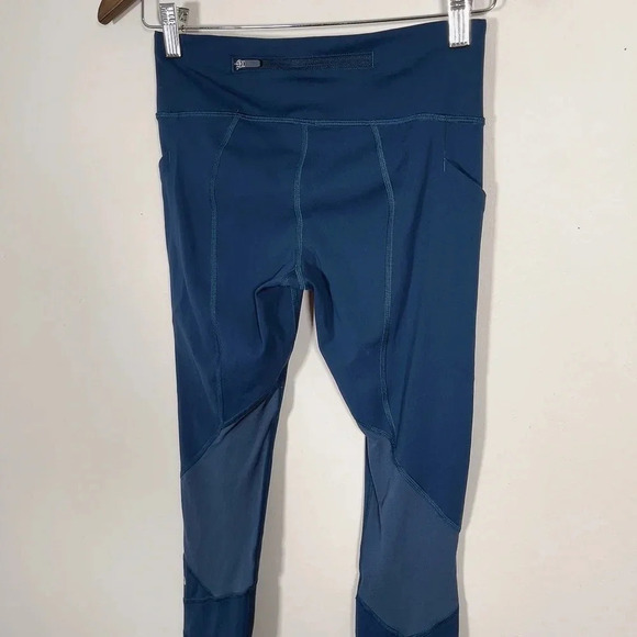 Lululemon Pace Rival Crop 22" Night Diver Leggings - Picture 8 of 13